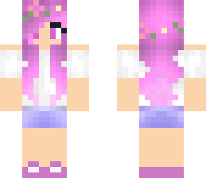 summer flower girl