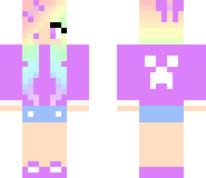 cute pastel violet