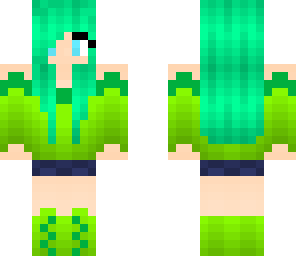 lime girl - for nyancheetoskins' contest