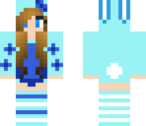 blue bunny girl