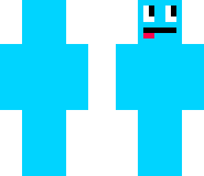 electric blue dude