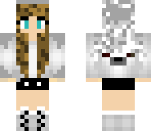 girl with a polar bear