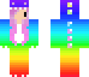 chibi rainbow dino
