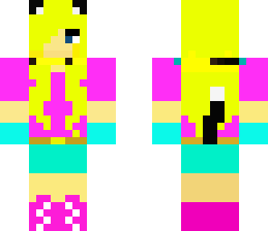 custom cat girl finished
