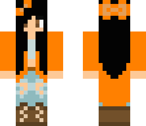 orange teenager
