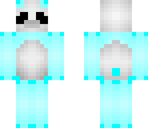 edited light blue panda