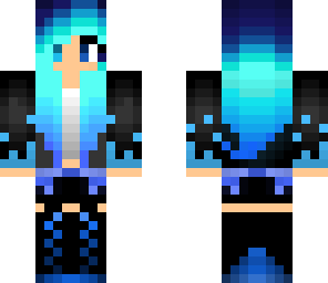 blue dragon girl