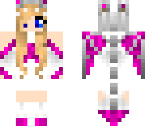 pink dragon girl