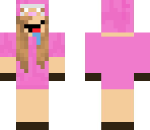 pink sheep girl