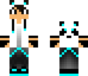 blue panda