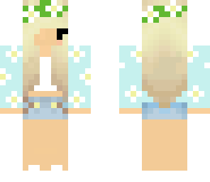 light blue chibi girl