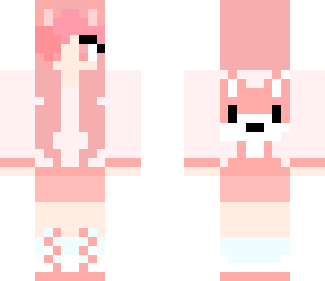 updated pink fox girl