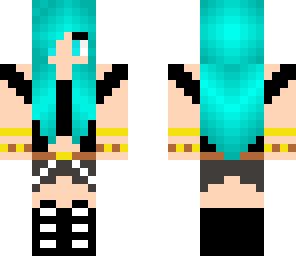 girl blue hair