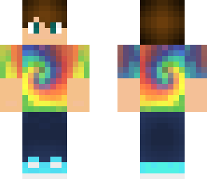 tie dye boy