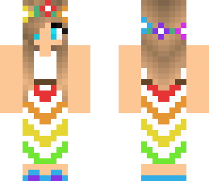 rainbow girl