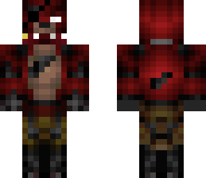 foxy with wite and black eye