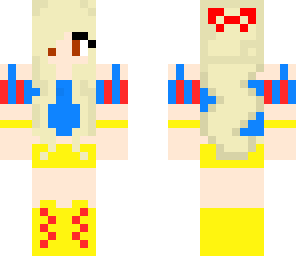 modern blonde snow white