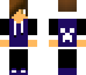purple teen boy