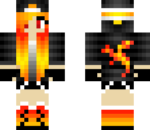 lava dragon girl