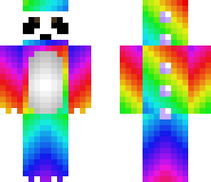 hurple's badass rainbow dino skin