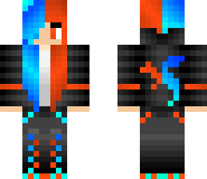 ice and fire dragon girl