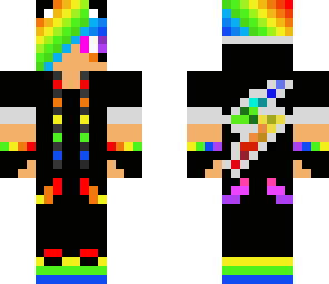 rainbow hair