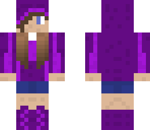 purple girl