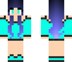 blue girl