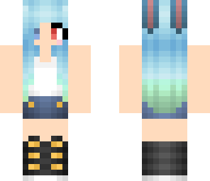 cute blue ombre sea green