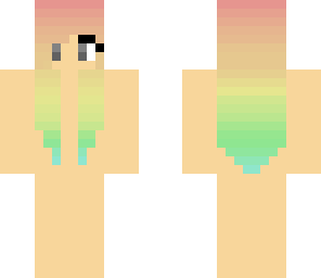rainbow pastel hair base