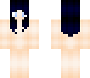 short blue-black hair base