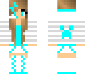 blue creeper girl