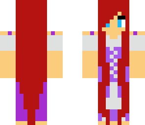 red hair rapunzel