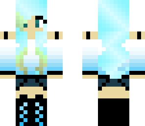 blue girl