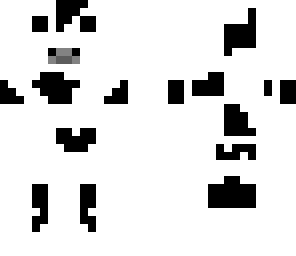 black and white mooshroom