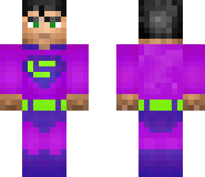 multi colored superman