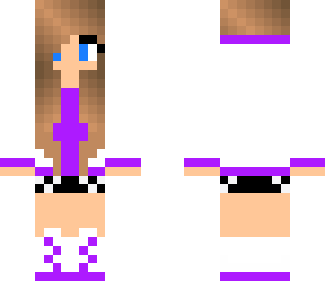 purple girl edit