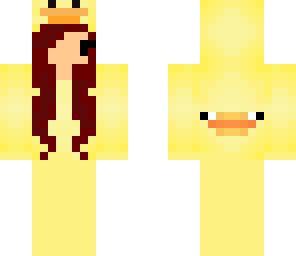 red chibi duck