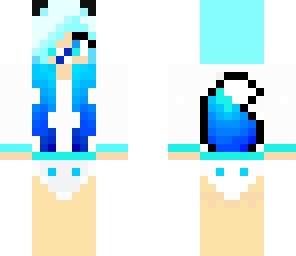 finished ice wolf pup