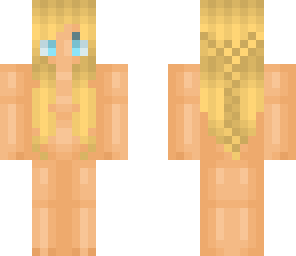 long blonde braid girl hair base