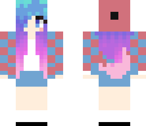girl with flannel