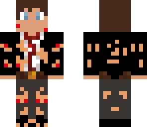 Ripped suit man | Minecraft Skin