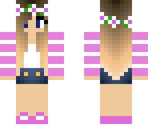 magenta girl