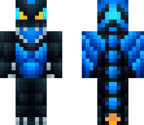 dragon azul