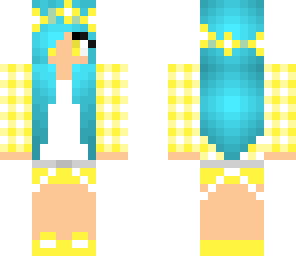 yellow flower girl