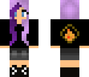 purple haired dauntless