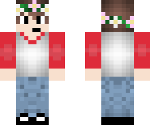 boy with flower crown