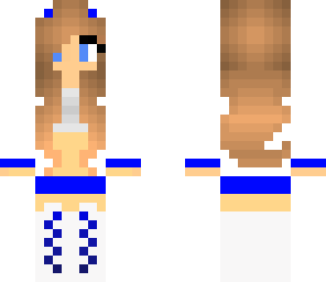 sexy blue girl