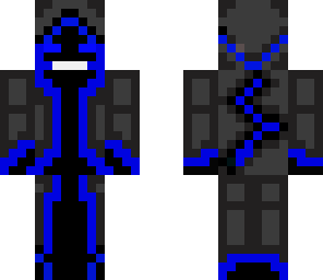 blue man