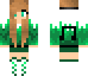 minty green music girl